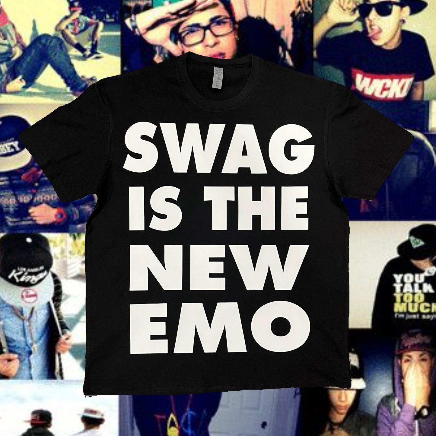 "SWAG IS THE NEW EMO" T-Shirt